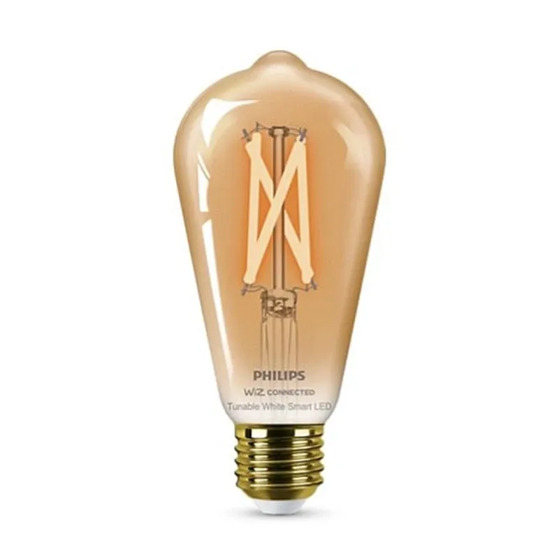 Išmanioji lemputė Philips Wiz LED, ST64, 2000 - 5000 °K, E27, 7 W, 640 lm