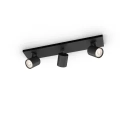 Virz. lampa runner melna 3x20w 230v