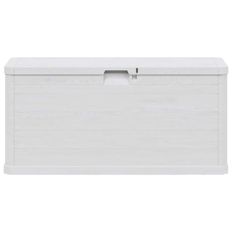 vidaXL dārza uzglabāšanas kaste, 280 l, gaiši pelēka