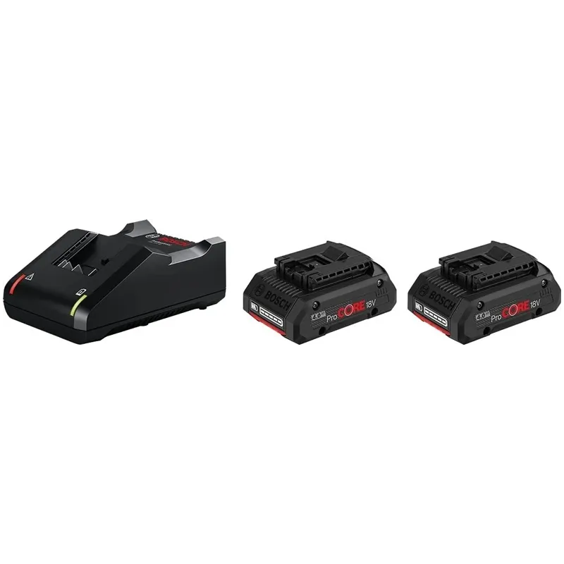 Комплект аккумулятора и зарядного устройства Bosch Professional, 18 В, li-ion, 4000 мАч