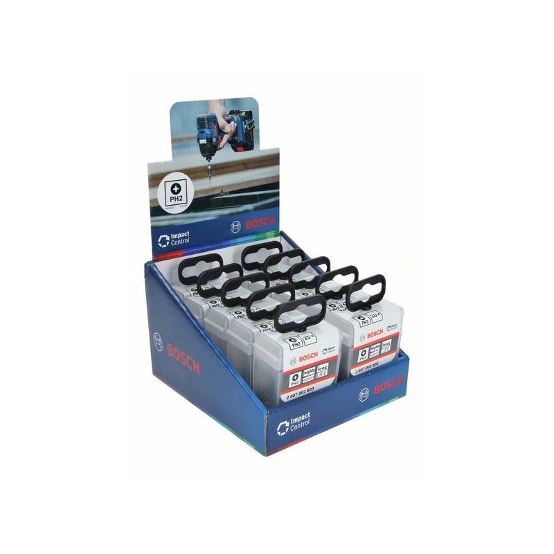 Skrūvgrieža uzg.PH2 -L 25 25 gab.- Impact