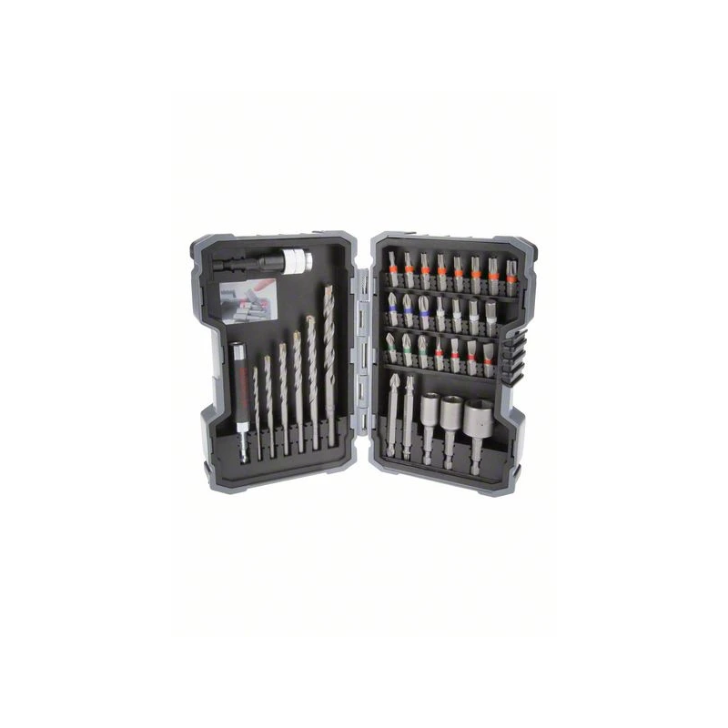 35 daļīgs komplekts betona urbji, uzgaļi