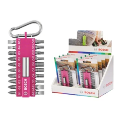 21-daļīgs skrūvgriežu uzgaļu kompl ar karabīni