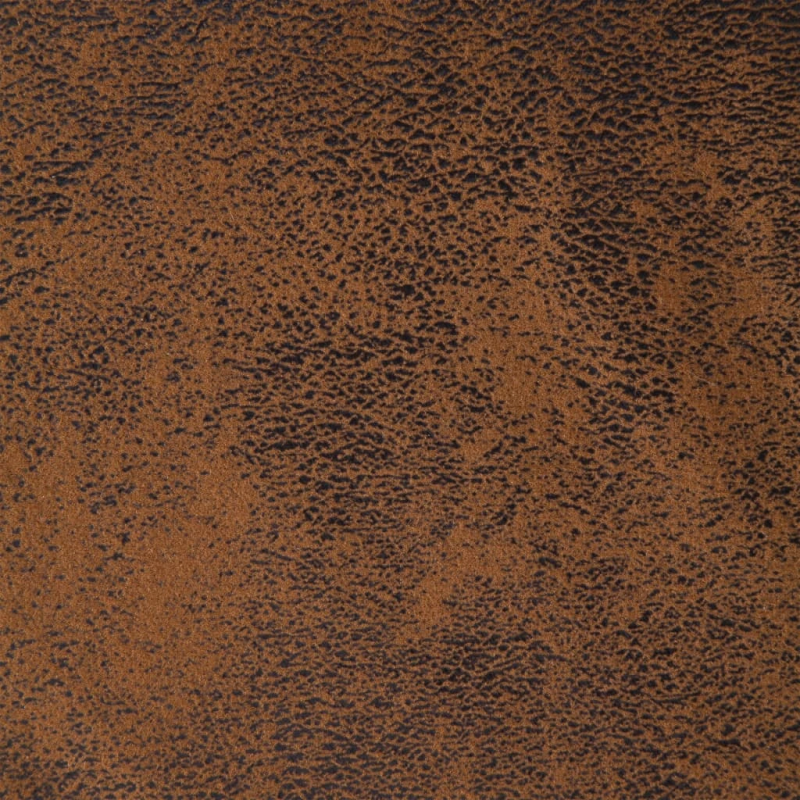 vidaXL zvilnis, brūna mākslīgā zamšāda