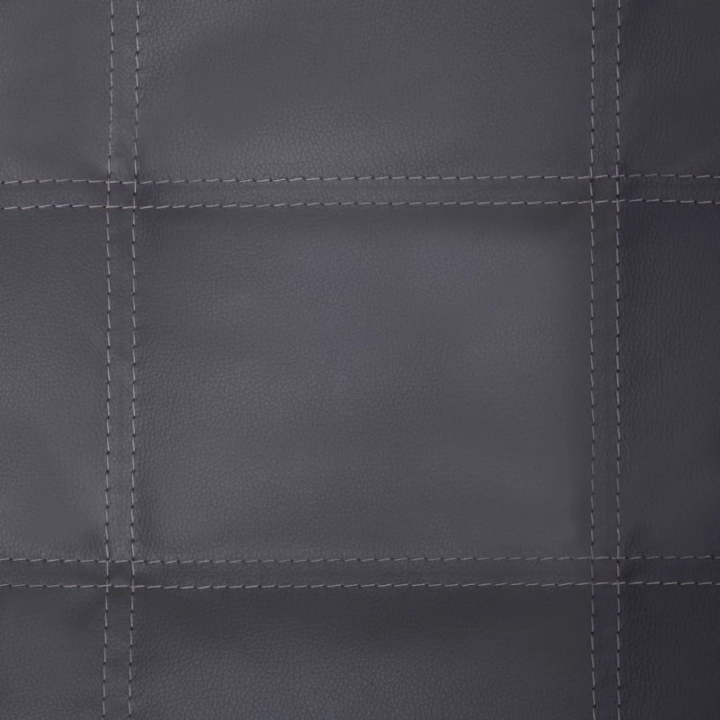 vidaXL masāžas zvilnis ar spilvenu, pelēka mākslīgā āda