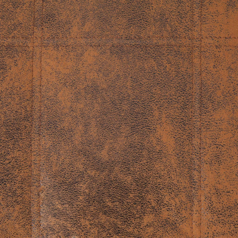 vidaXL masāžas zvilnis ar spilvenu, brūna mākslīgā zamšāda