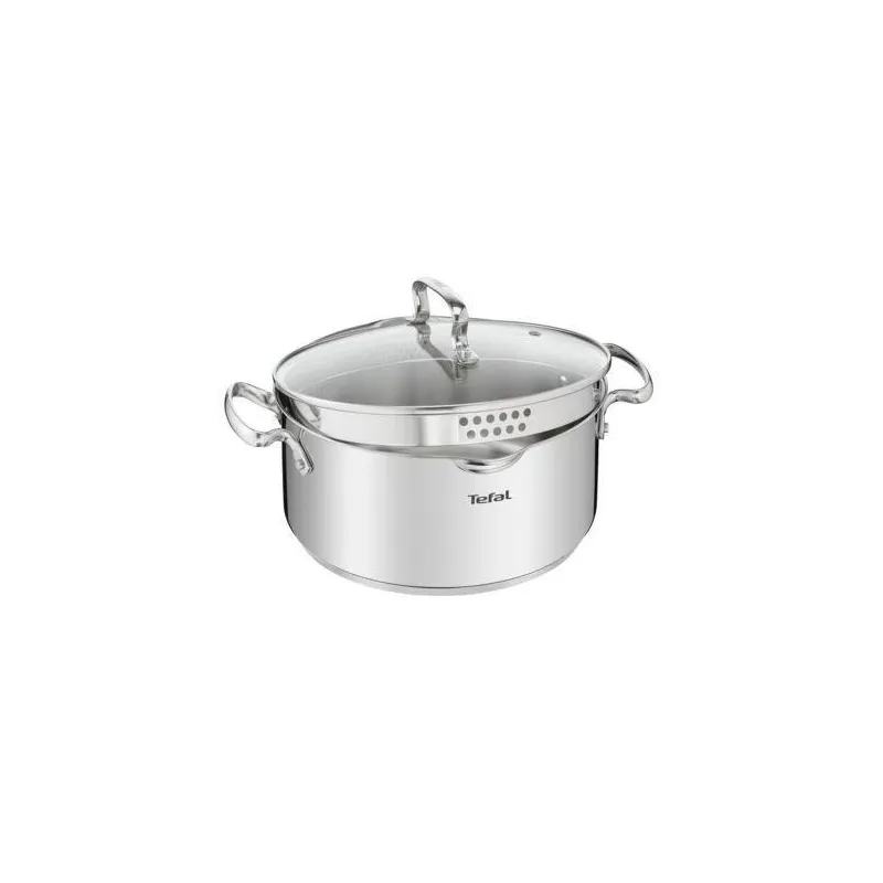 Duetto pot 24cm with glass lid