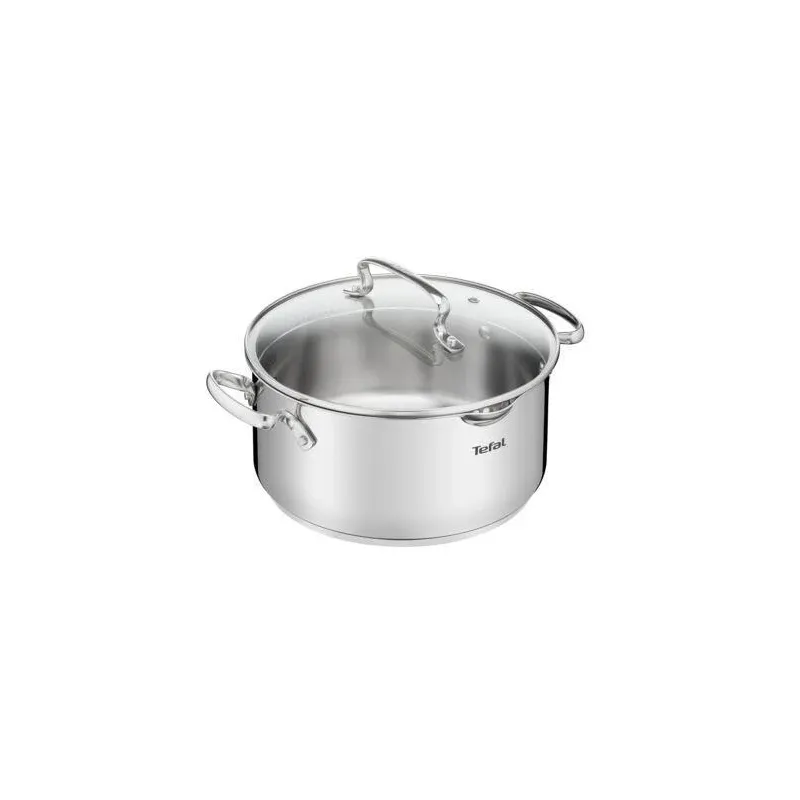 Duetto pot 24cm with glass lid