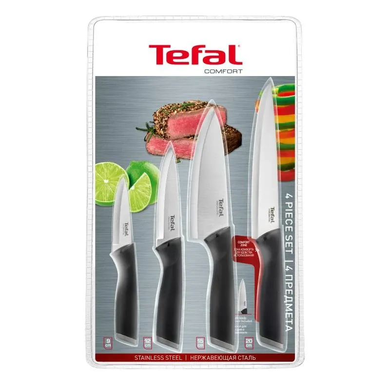 Virtuves nažu komplekts Tefal Comfort 2100121761, 4 gab.
