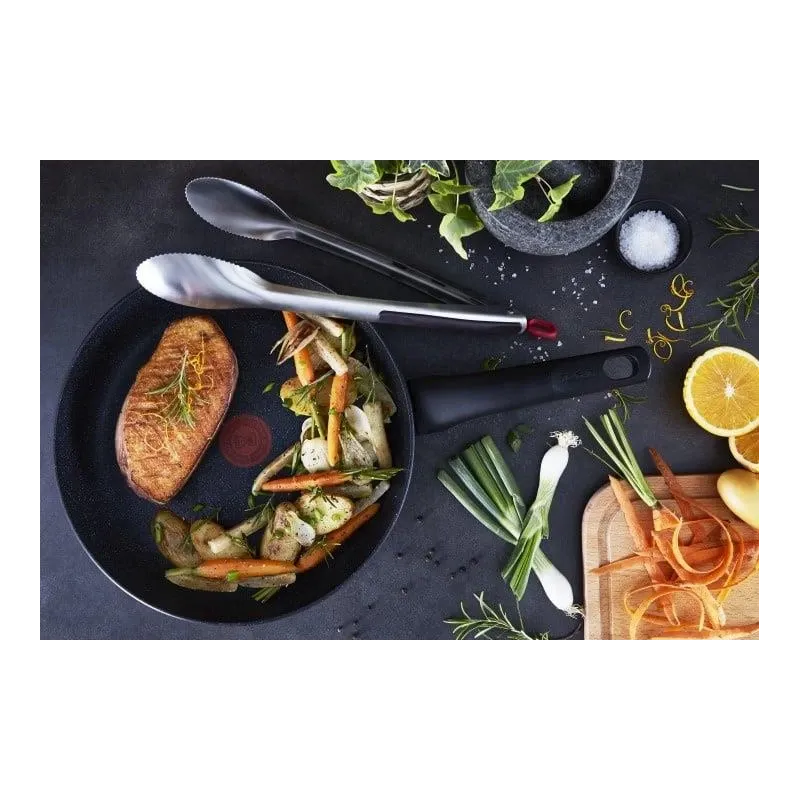 Cepšanas panna Tefal BLACK STONE 2100121617, 28 cm, alumīnijs