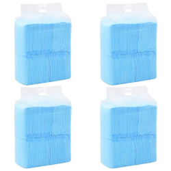 vidaXL absorbējošie paladziņi mājdzīvniekiem, 400 gab., 60x60 cm