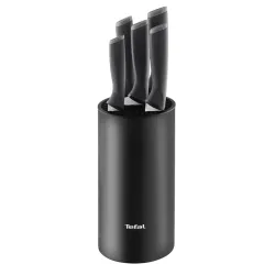 Set of 5 knives + stand comfort ss