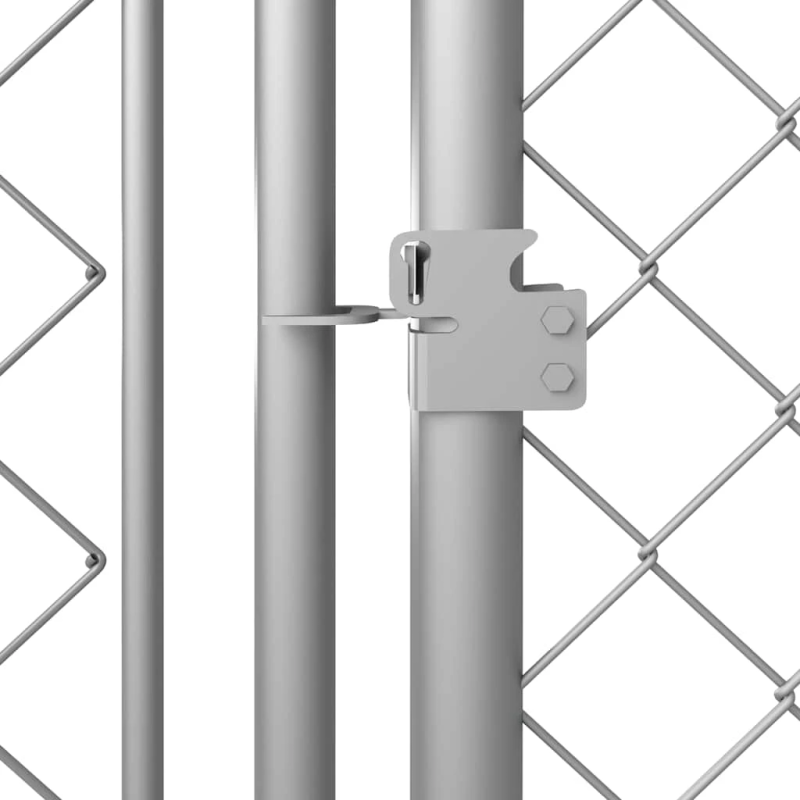 vidaXL suņu voljērs ar jumtu, 7,6x3,8x2,3 m