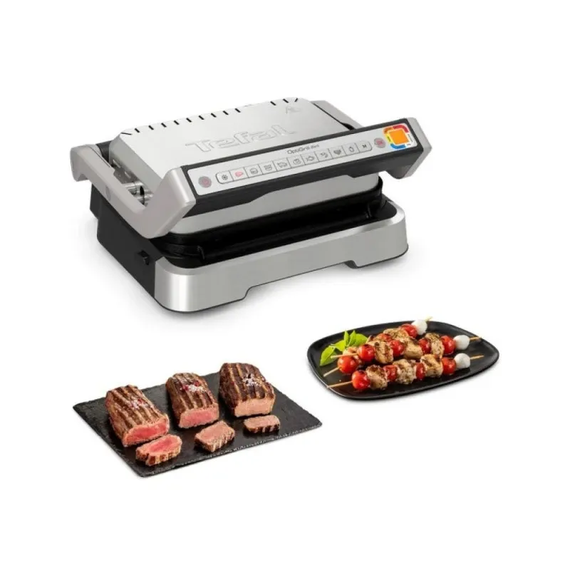 TEFAL - Optigrill 2in1 Electric Grill - GC772D30 - Electric Grill - 2100 W - Inox
