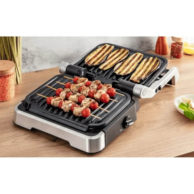 TEFAL - Optigrill 2in1 Electric Grill - GC772D30 - Electric Grill - 2100 W - Inox