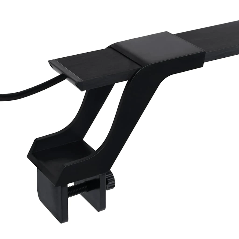 vidaXL akvārija LED lampa ar stiprinājumiem, 75-90 cm, zila un balta
