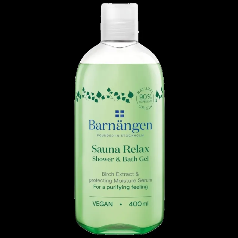 BARNANGEN Sauna Relax dušas un vannas želeja 400ml