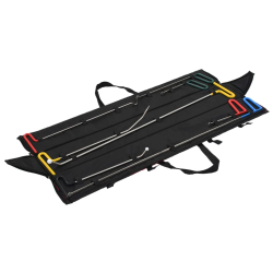 vidaXL bukšu izlīdzināšanas komplekts, 8 daļas, nerūsējošs tērauds