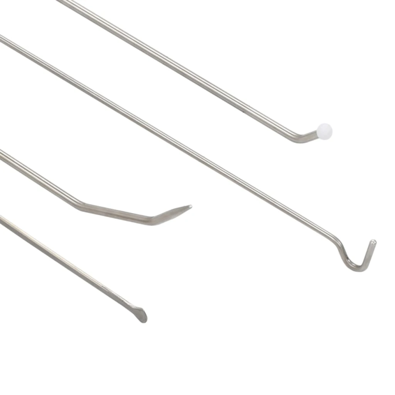 vidaXL bukšu izlīdzināšanas komplekts, 8 daļas, nerūsējošs tērauds