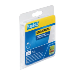 Glue sticks 12x94mm, multi purpose, transparent, 125g, Rapid