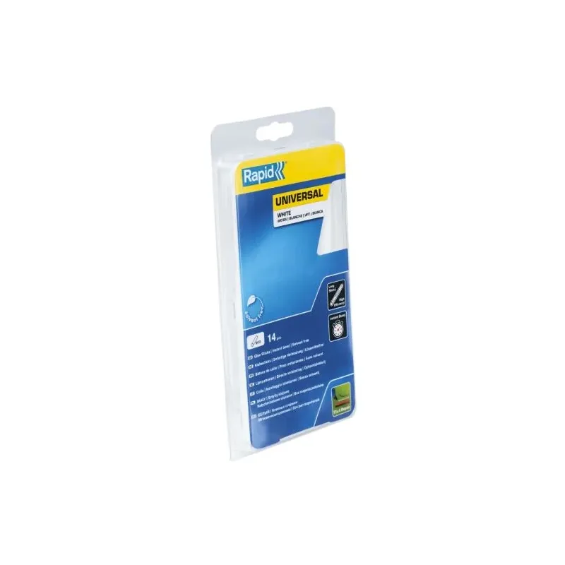 Gluesticks 12x190mm, white, universal, 250g, Rapid