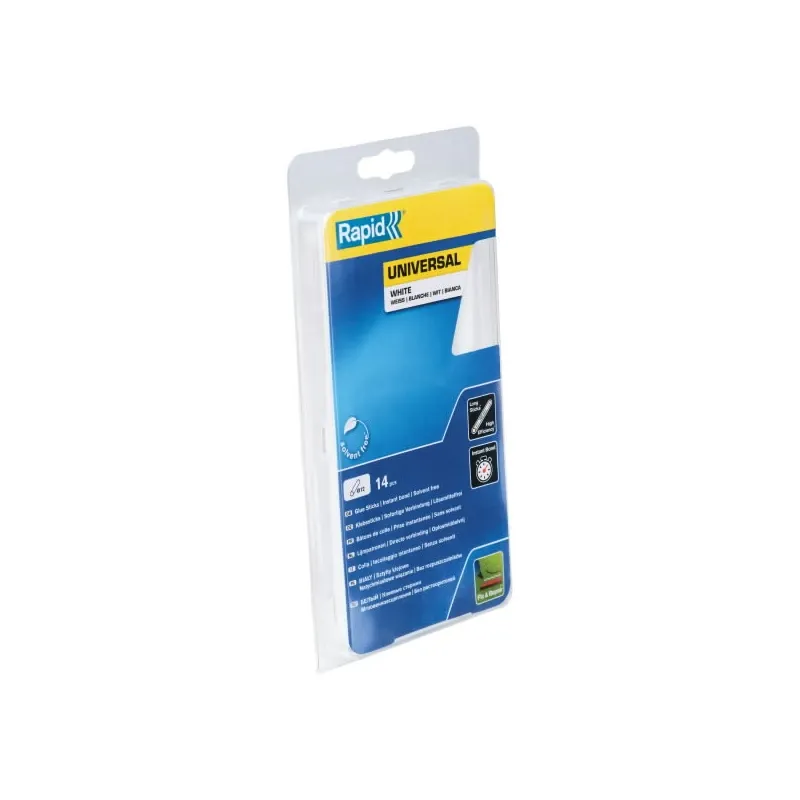 Gluesticks 12x190mm, white, universal, 250g, Rapid