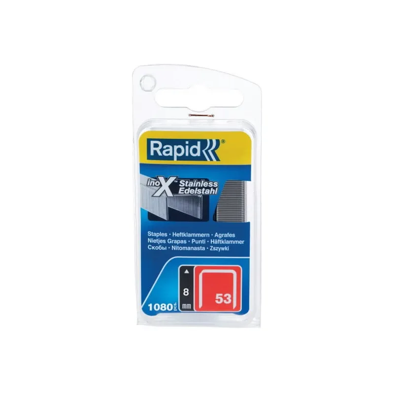 Kabės nerūd. plieno „Rapid 53-8 1080 vnt.