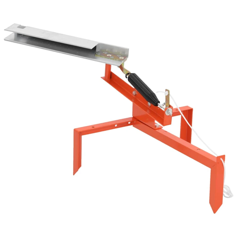 vidaXL māla mērķa metējs, tērauds