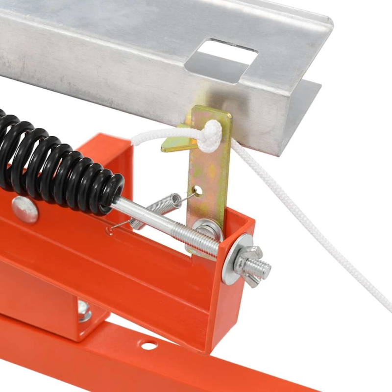 vidaXL māla mērķa metējs, tērauds