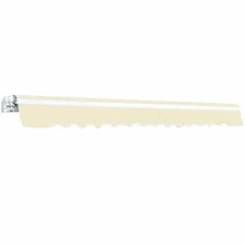 vidaXL markīze, manuāli regulējama, sarullējama, 600 cm, krēmkrāsā