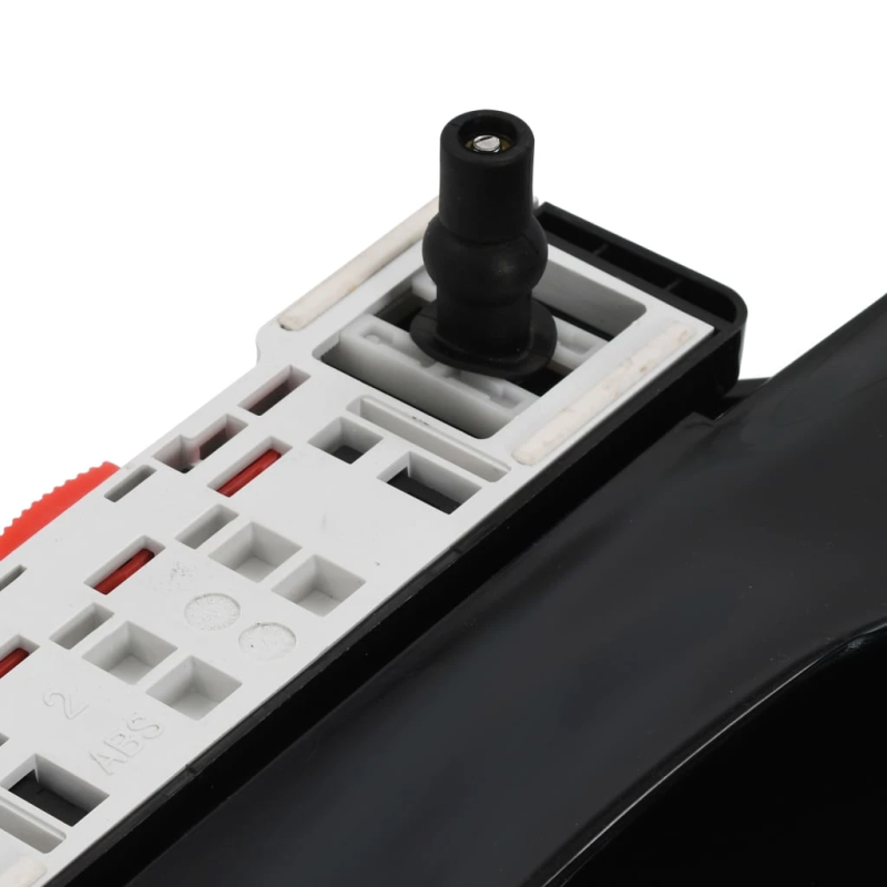 vidaXL tualetes poda sēdeklis, lēnās aizvēršanas funkcija, melns