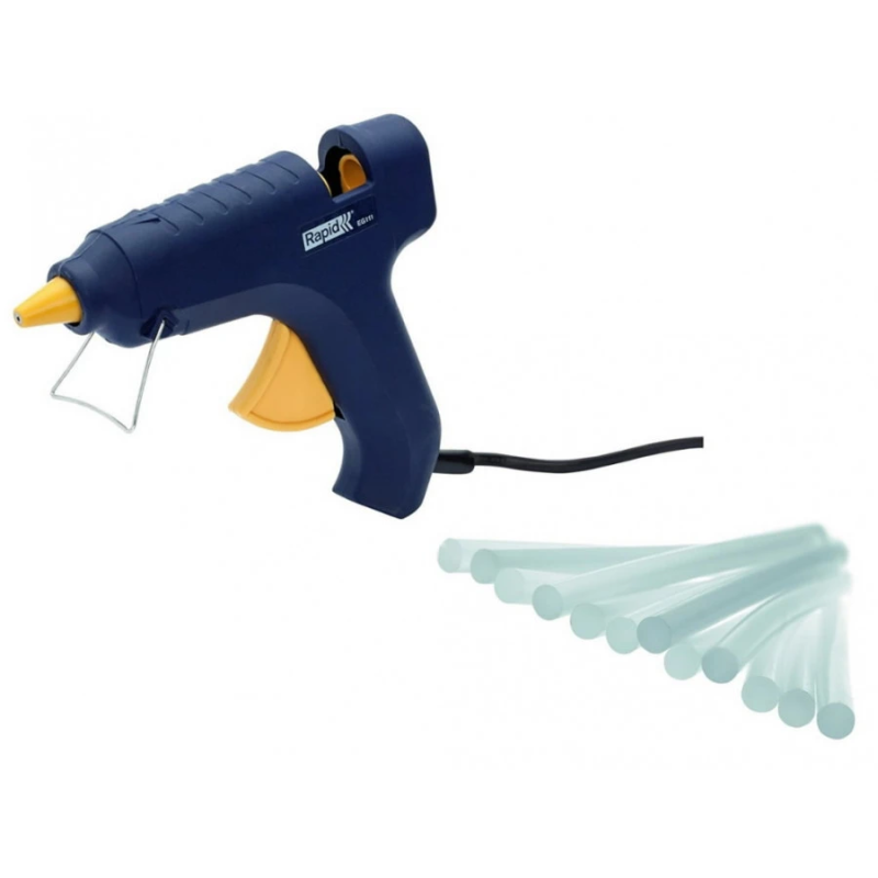 Līmes pistole EG111 + 12mm līmes stienīši ,500 g,, Rapid
