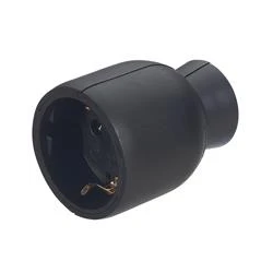 Ligzda 16a melna legrand 050179