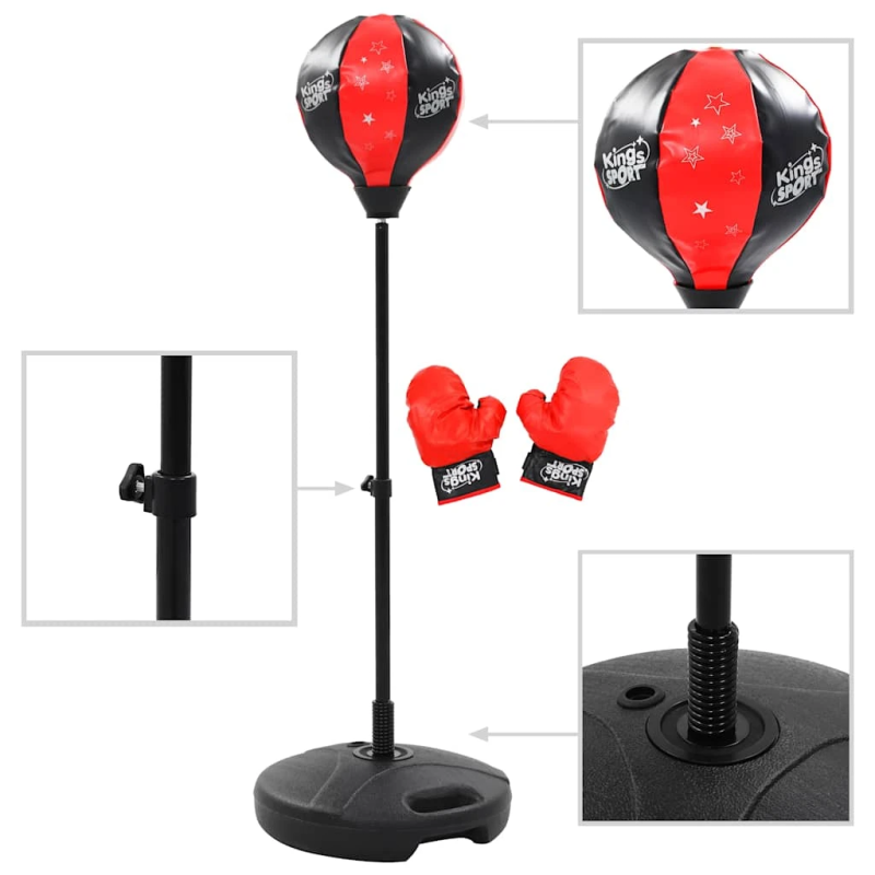 vidaXL boksa komplekts bērniem, 87-120 cm