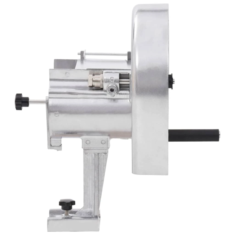 vidaXL dārzeņu smalcinātājs, sudraba krāsā, 22x44,5 cm, alumīnijs