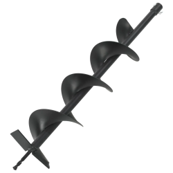 vidaXL zemes urbja uzgalis, tērauds, 150 mm