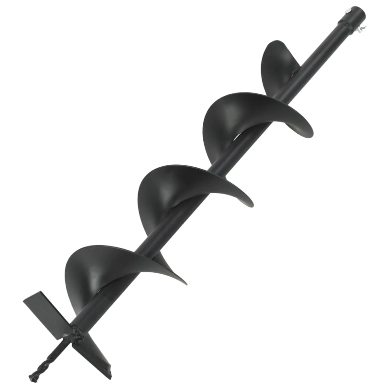 vidaXL zemes urbja uzgalis, tērauds, 150 mm