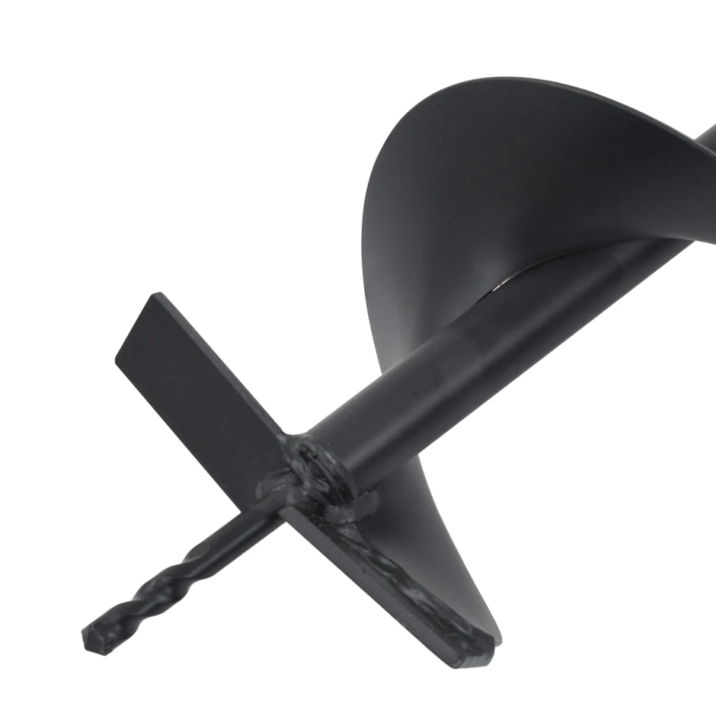 vidaXL zemes urbja uzgalis, tērauds, 150 mm