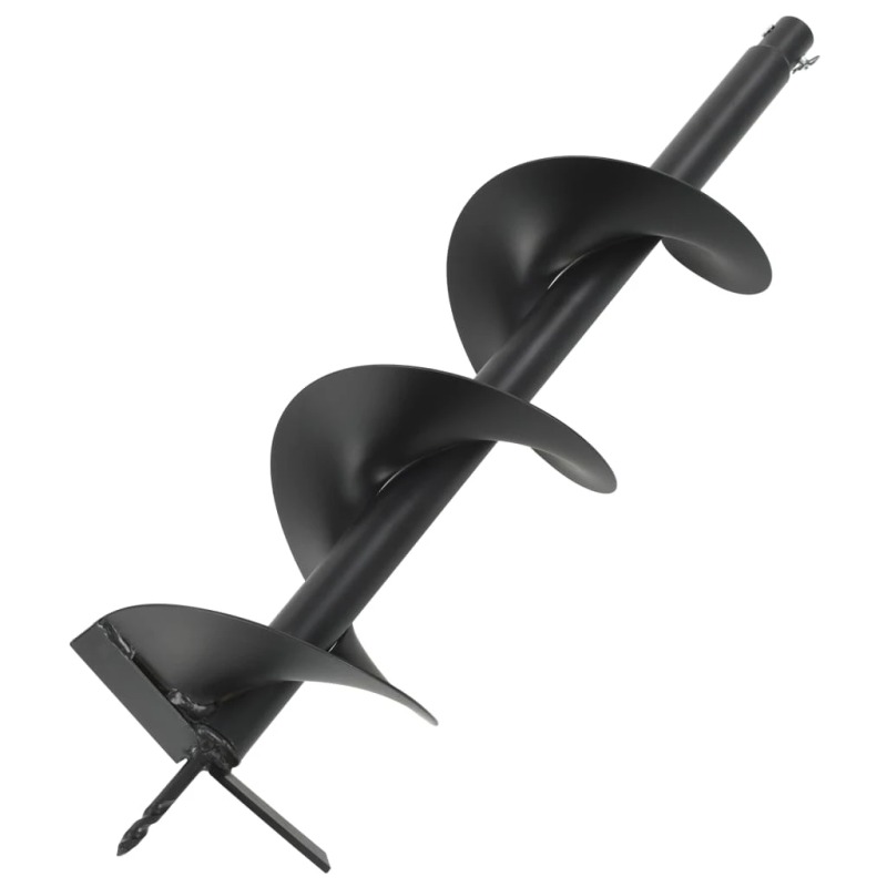 vidaXL zemes urbja uzgalis, tērauds, 200 mm