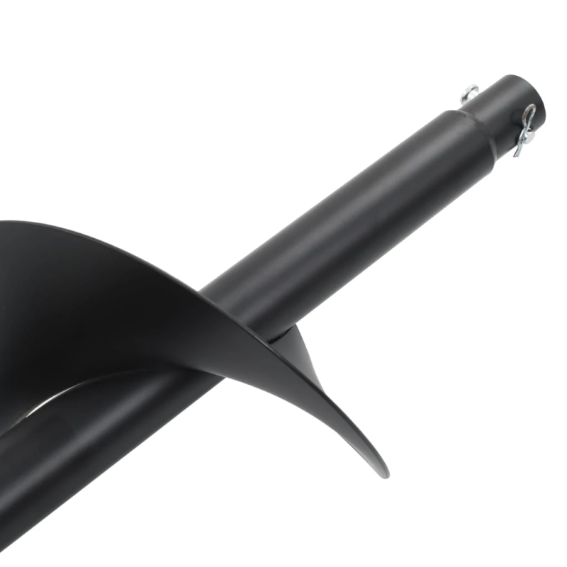 vidaXL zemes urbja uzgalis, tērauds, 200 mm