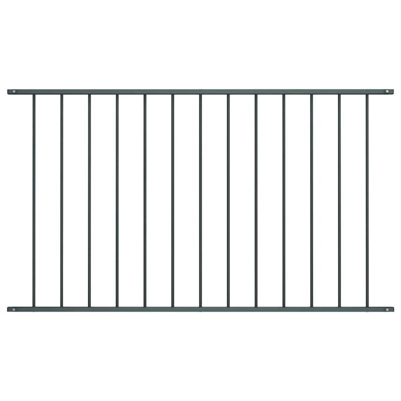 vidaXL žoga panelis, pulverkrāsots tērauds, 1,63x1,25 m, antracīta krāsā
