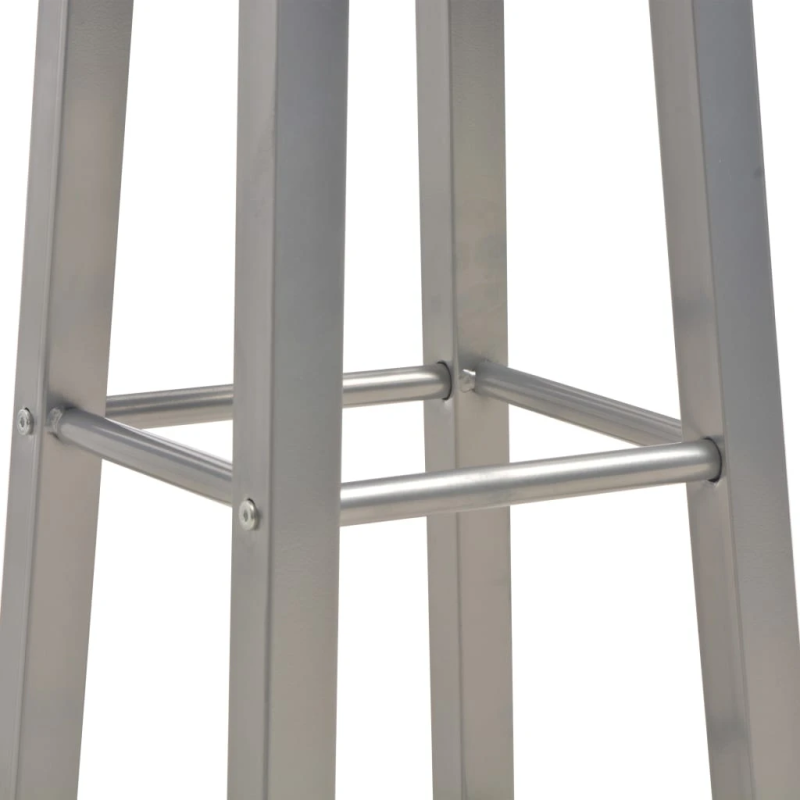 vidaXL bāra krēsli, 2 gab., antracītpelēki, MDF