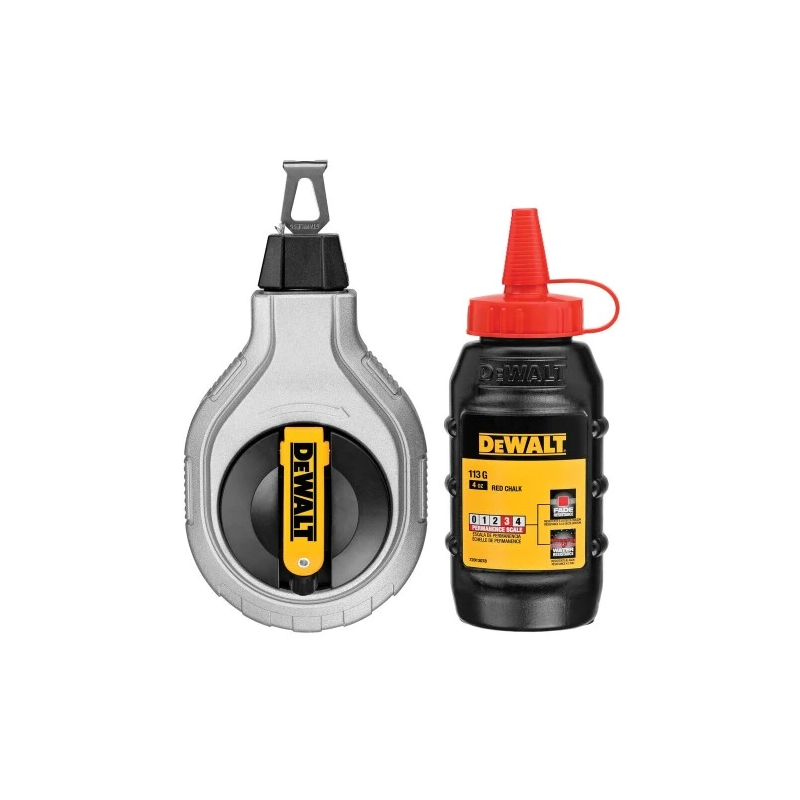 DeWALT 6:1 krīta aukla ar sarkanu krītu