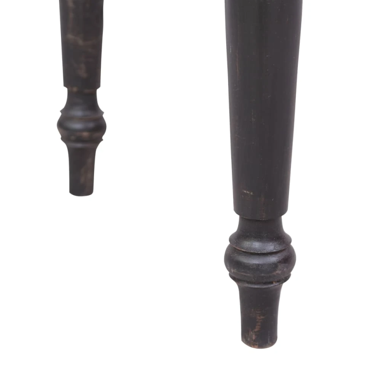 vidaXL rakstāmgalds, 3 atvilktnes, 117x57x75 cm, masīvs sarkankoks