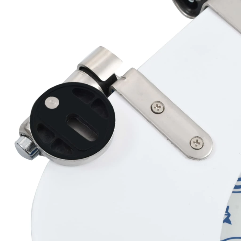 vidaXL tualetes poda sēdekļi, lēni aizverami, 2 gb., porcelāna dizains