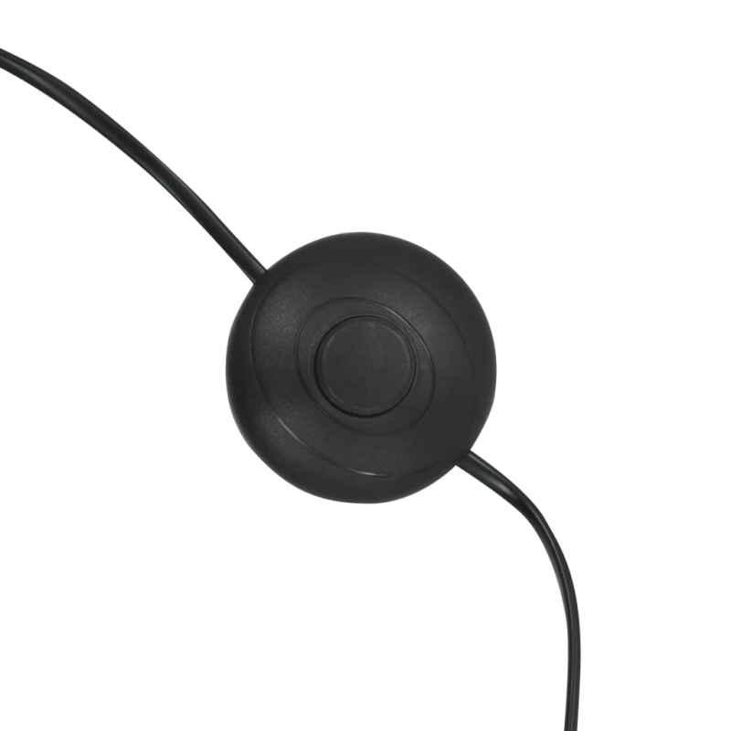 vidaXL grīdas lampa ar statīvu, 121 cm, balta, E27