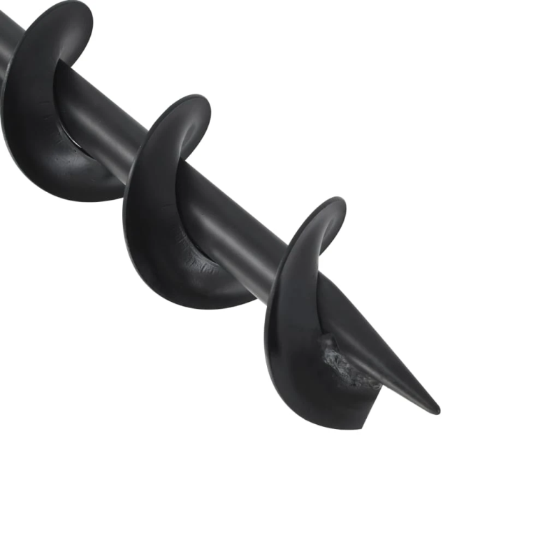 vidaXL zemes urbja uzgalis, tērauds, 75x600 mm