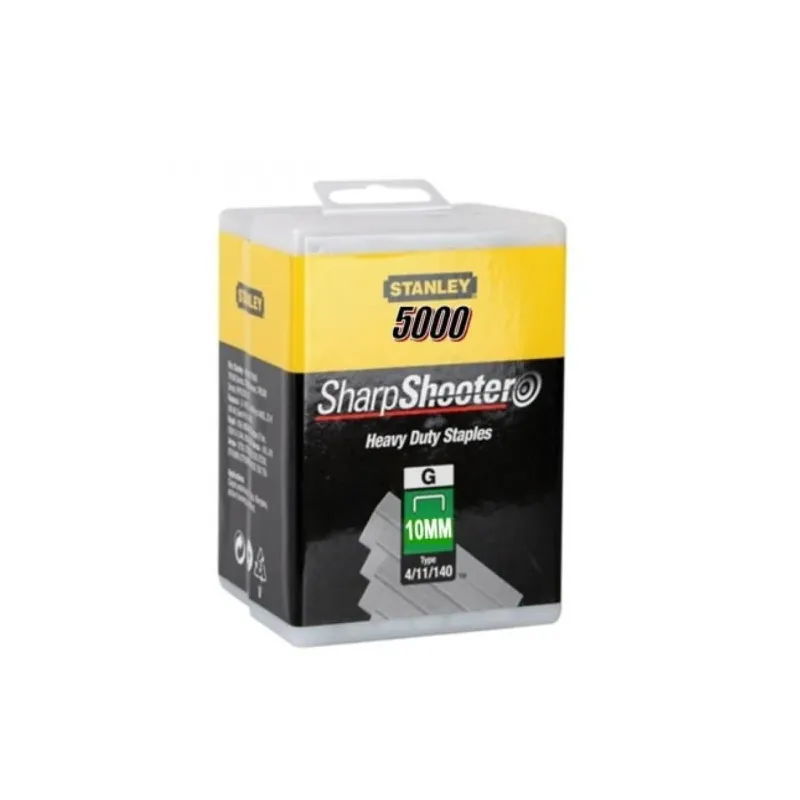 10MM-3-8 H-D STAPLES ,X5000, G TYPE, Stanley