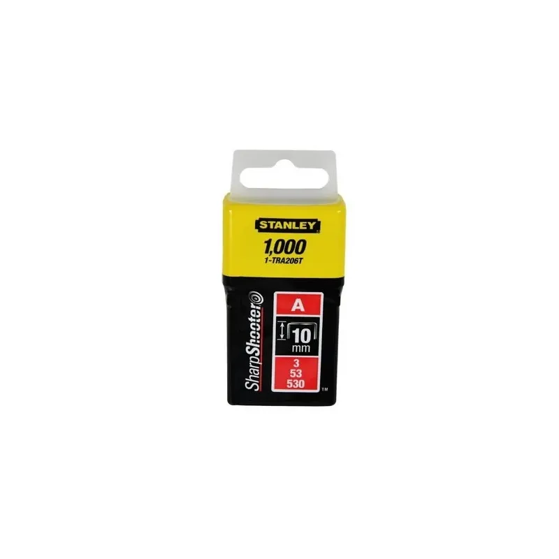 53 A tipo kabės „STANLEY 1000 vnt. 10 mm