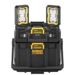 DeWALT lukturis + kaste TOUGHSYSTEM 2.0